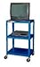 W42ABUE - Cart, Steel Utility, Blue, 3 Outlet, UL/CSA Aproved Electrical Unit - Overhead Projector Cart - Each
