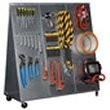 Alligator Board - WOW Cart 48 Wall On Wheels Pegboards