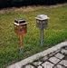 Copper SOLAR LANTERN WITH STAKE