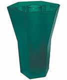 BRELLA VASE - 10 inch Set - Translucent - Kauai Green - Patio Umbrella Vase - 12 Pack
