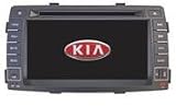 2009 2010 2011 Kia Sorento / In-dash DVD GPS Navigation Radio Multimedia System AV Receiver and 7" HD Touchscreen and SWC iPod PIP RDS Virtual-CDC