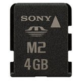 4GB Memory Stick Micro M2 with usb Adaptor