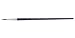 Charles Leonard Inc. Water Color Brushes with Pointed Rounds, # 7, 0.75 Inch Camel Hair, Black Handle, 1 Dozen (73507)