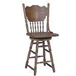 International Concepts Double Pressback Barstool