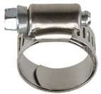 Extended Tang Silicone Hose Gear Clamp