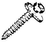 M4.2X20 12MM Washer - Black Trim Screw (50 count)