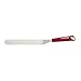 Cake Boss Stainless Steel Tools and Gadgets 9.75-Inch Offset Icing Spatula, Red