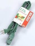 Product details for Coleman Cable 12 Foot Indoor Extension Cord with 3 Outlets #094538905