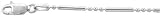 Sterling Silver 1.5 mm Pallini Bead, Dot-Dash Ball Chain, NICKEL FREE