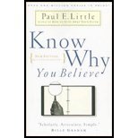 Know Why You Believe by Little,Paul E.. [2000,Revised.] Paperback