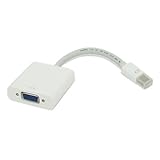 HDE Mini DisplayPort to VGA Female Adapter for Mac