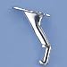 Mintcraft Chrome Finish Handrail Bracket CL-623C-CH