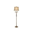 61 Exquisite Three-Arm Bronze Finish Candelabra Style Floor Lamp