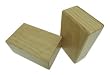 YogaAccessories (TM) 3'' Wood Yoga Block