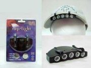 5 LED Baseball Cap Light w Batteries