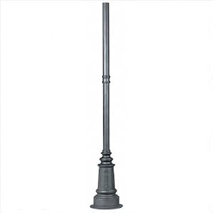 Post with Base in Lava Stone