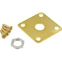DiMarzio Gibson Style Metal Jack Plate  Gold 