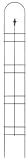 Panacea #89641 60BLK Narr Fin Trellis