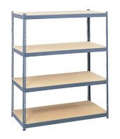 Archival Shelving,Supports 900 Lb.,1/1,69x32-7/8x84, Gray (SAF5260)