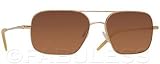 Oliver Peoples VICTORY Square Aviator Sunglasses 58 Large Burn Notice