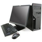 Lenovo ThinkCentre A55 Desktop - Intel Celeron 420 1.6GHz - 1GB DDR2 SDRAM - 80GB - Combo Drive (CD-RW/DVD-ROM) - Gigabit Ethernet - Windows Vista Business - Tower