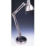 Studio Poise Hobby 35W Desk Lamp in Brushed Chrome