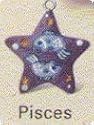 Tea Ball with Astrology Sign - Pisces