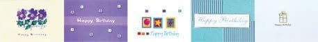 50 Folded 4x6 Designer Quality "Happy Birthday" Greeting Card with BLANK Interior at WHOLESALE Price - Pack of 50 Unique and Colorful Designer Quality Birthday Cards in Multiple Designs