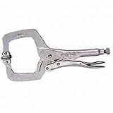 IRWIN 20-11SP Vise-Grip 11-Inch Locking Clamp with Swivel Pads