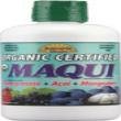 21iBhJHR%2BdL. SL160  DYNAMIC HEALTH LABORATORIES INC Organic Certified Maqui Juice Blend 33.8 oz