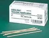 McKesson Medipak Plain Wood Applicator 6 Non Sterile - Box of 1000 - Model 24-807