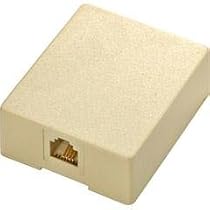 STEREN 4C UL SURFACE JACK - IVORY