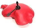 Massive Capacity Red Rubber 6.5 Quart JBL Sit-On Top Enema Bag and Adjustable Nozzle Set