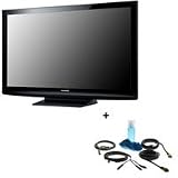 Panasonic TC-P42U2 42 inch Class Viera U2 Series Plasma HDTV,1080p. with Basic Accessory Kit (2 HDMI Cables, 1 RGB Cable, 1 Audio Cable, Plasma / LCD Clean Kit)