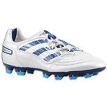 adidas Men’s Absolado X FG Soccer Cleat,Predator Running White/Night Sky/Cyan,10.5 M US Adidas Mens Absolado X Firm Ground Soccer Cleat