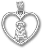 Los Angeles Angels MLB Sterling Silver 5/8 Charm