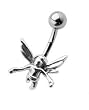 Flying Angel Belly Button Ring