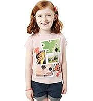 Pure Cotton Assorted Photographic Print T-Shirt
