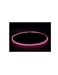 Buy Neon Concepts 15 Inch Round Clear Top Serving Tray (pink Neon Rechargeable...
