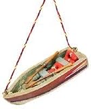 Outside Inside Aluminum Boat Ornament Single