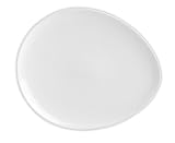 Quid - 7108015 - Chef - 6 Assiettes Plates - 32 x 27 - Rectangulaire Porcelaine Pavot