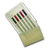 Ten 6-Drug Urine Test Kits for Amphetamine, Cocaine, Marijuana, Methamphetamine, Opiates and Benzodiazepines