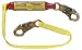 Gemtor SP1101N6 6'w/2 #5155hk Energy Absorbing Lanyard