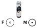 Belkin 75Db Gold Antna Cbl-Dbsh * Coax M/F;W/Fltr; 3M Black