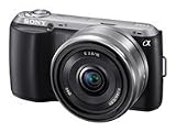 Discount on Sony Alpha NEX-C3 16 MP Compact Interchangeable Lens Digital Camera Kit with 16mm F2.8 Wide Angle Lens (Black)