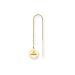 Arizona Diamondbacks Disc Threader Earrings - 14kt Yellow Gold
