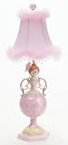 Aqua Jane Ellen Pink Doll Lamp by Just Too Cute