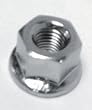 HUB AXLE NUT PYR FRT 5/16x26 FLANGED IMP