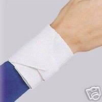 FLA 22-106 ELASTIC WRIST WRAP WITH THUMB LOOP WHITE