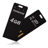Transcend TS4GJFT3K JetFlash T3K 4GB USB Drive (Black)